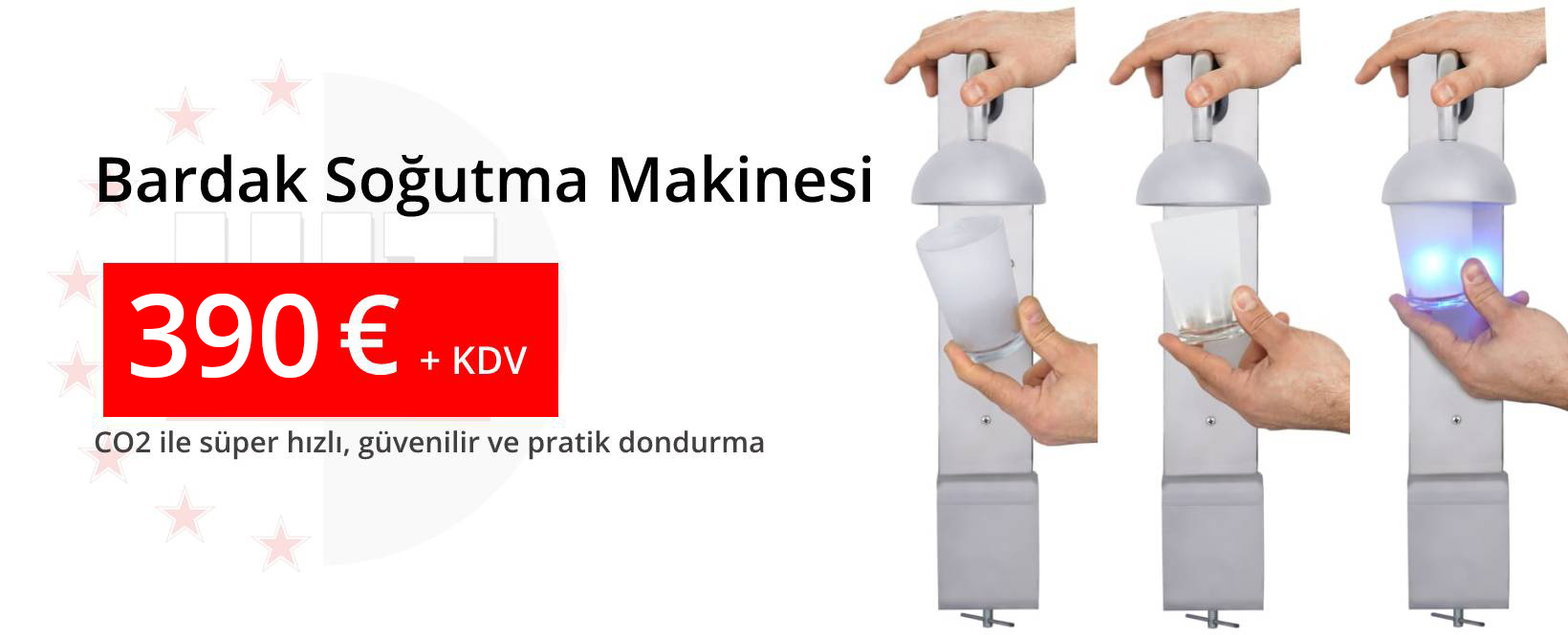 bardak soğutma makinesi