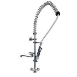 Senox T-02 Ara Musluklu Tezgaha Monte Ön Yıkama Sprey Ünitesi Senox TM-02 Ara Musluklu Tezgaha Monte Ön Yıkama Sprey Ünitesi