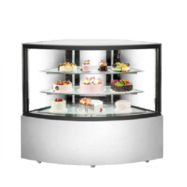 SENOX PDM 300L 2 Raflı Demonte Pasta Teşhir Dolabı