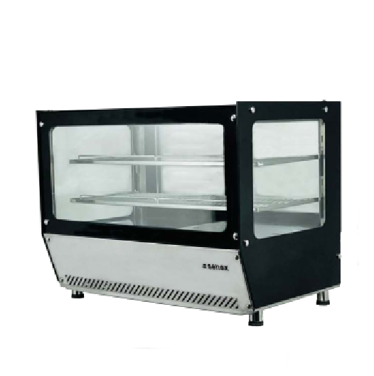 SENOX Set Üstü Panaromik Cam Sıcak Pasta Teşhir Dolabı
