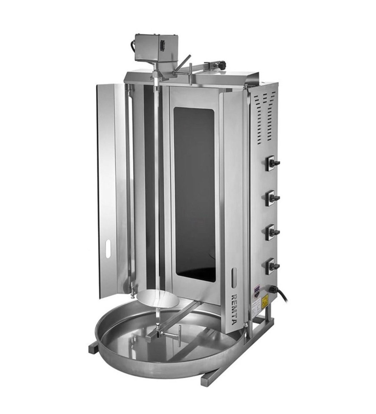 REMTA SD24 4’Iü Oval Camlı Elektrikli Üstten Mot.
